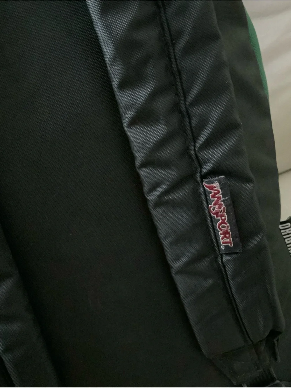 VTG Jansport 90s Backpack Suede Leather Bottom. School, work, hiking.